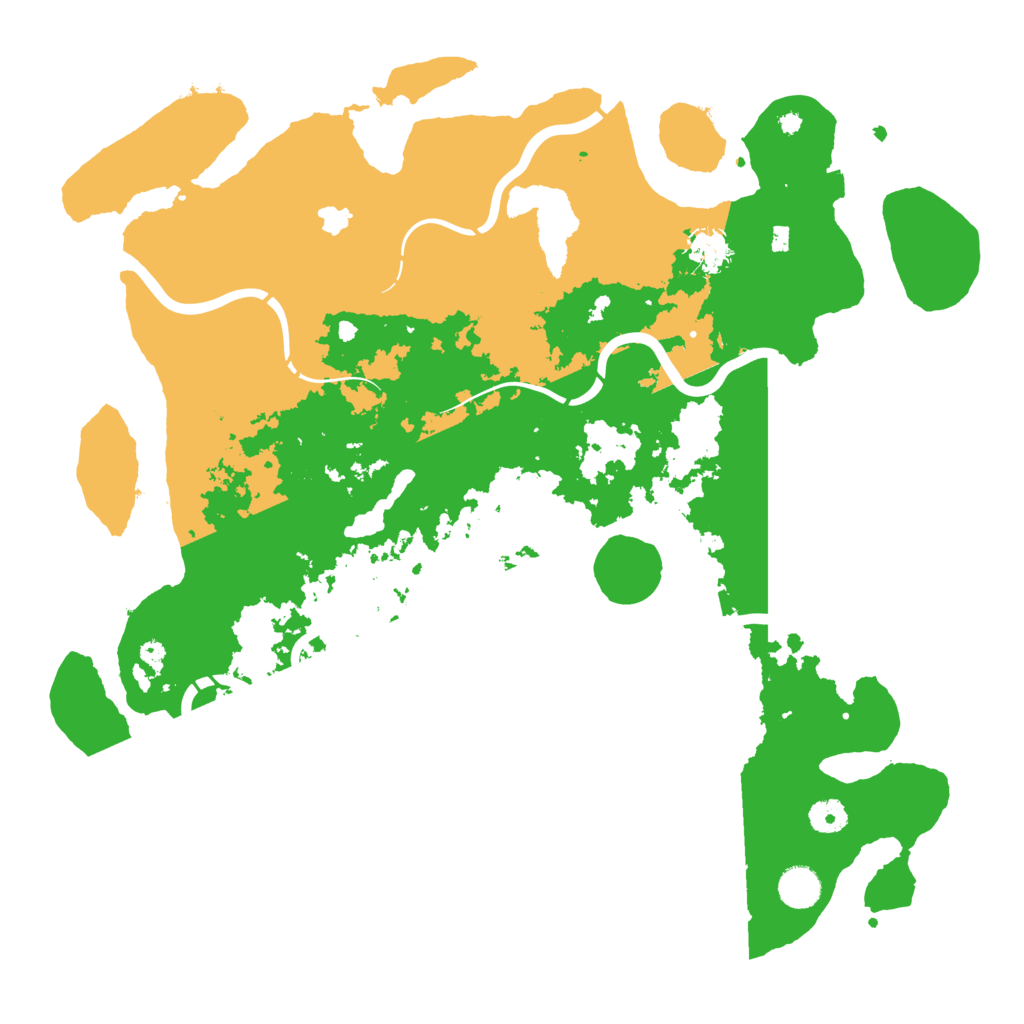 Biome Rust Map: Procedural Map, Size: 4250, Seed: 2047247261