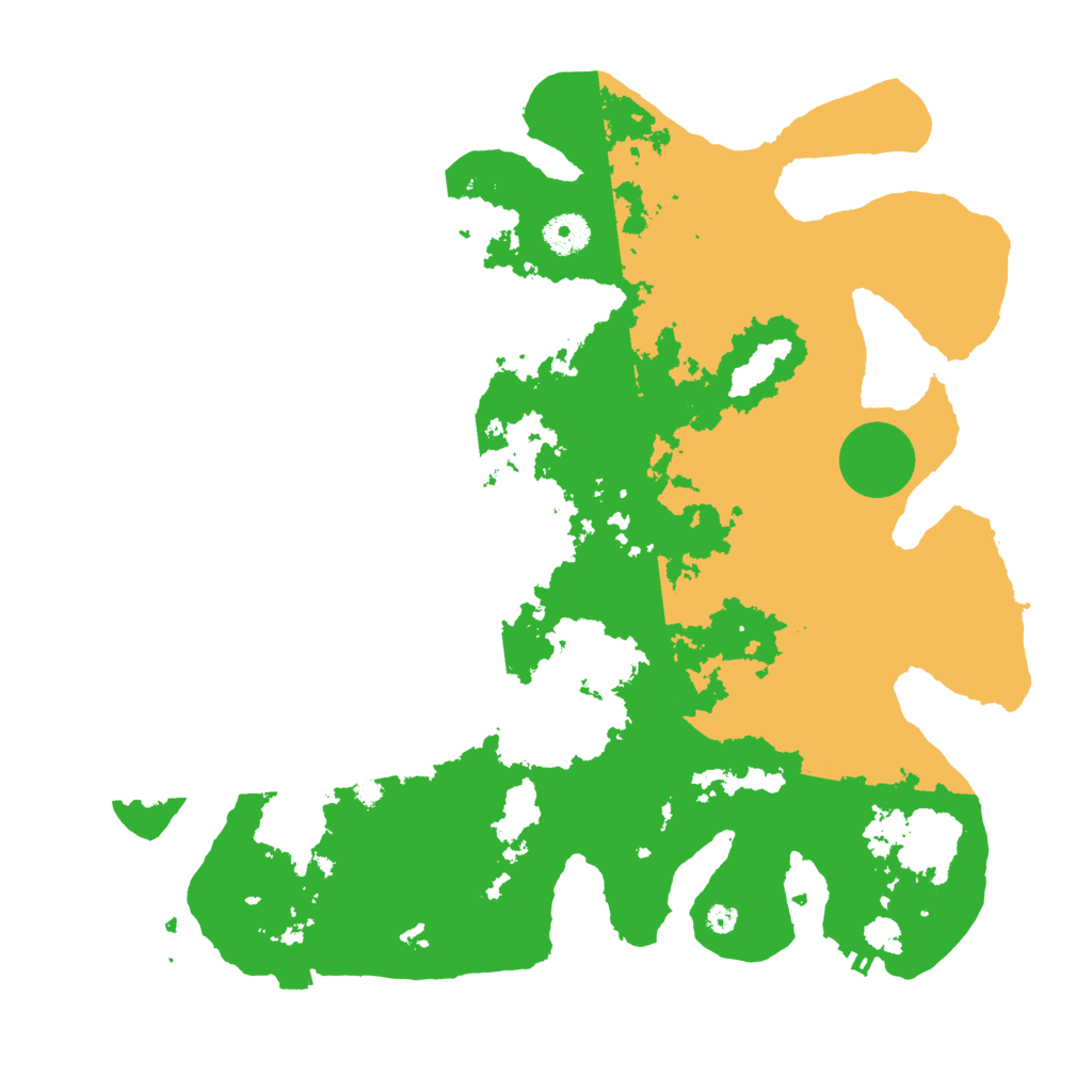 Biome Rust Map: Procedural Map, Size: 3800, Seed: 1812691243