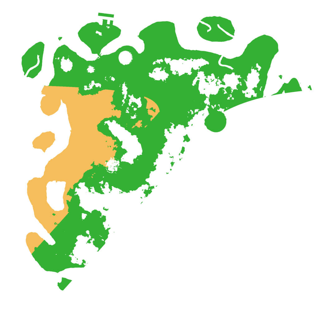 Biome Rust Map: Procedural Map, Size: 4100, Seed: 30780612