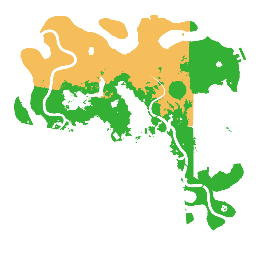 Biome Rust Map: Procedural Map, Size: 4000, Seed: 653454158