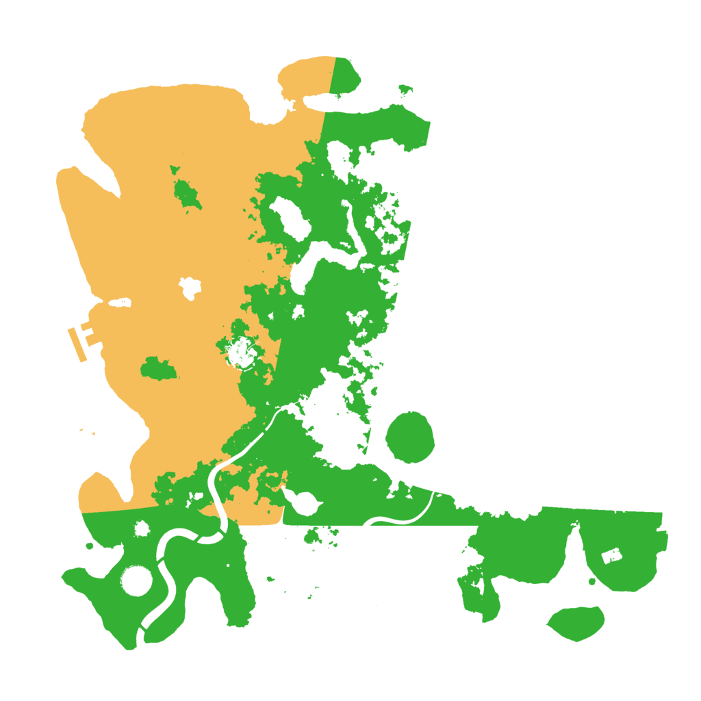 Biome Rust Map: Procedural Map, Size: 4000, Seed: 323987425