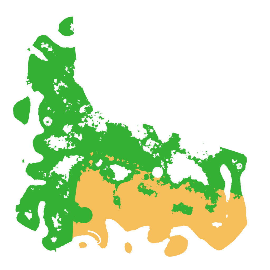 Biome Rust Map: Procedural Map, Size: 4500, Seed: 6456456