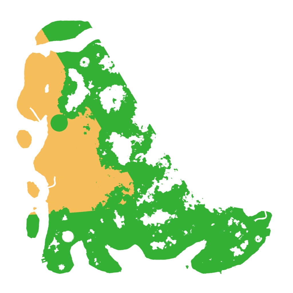 Biome Rust Map: Procedural Map, Size: 4500, Seed: 585382402