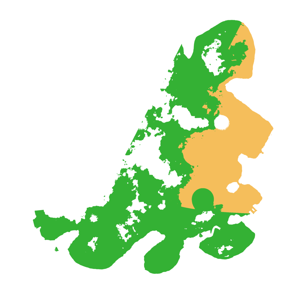 Biome Rust Map: Procedural Map, Size: 3500, Seed: 1112017689