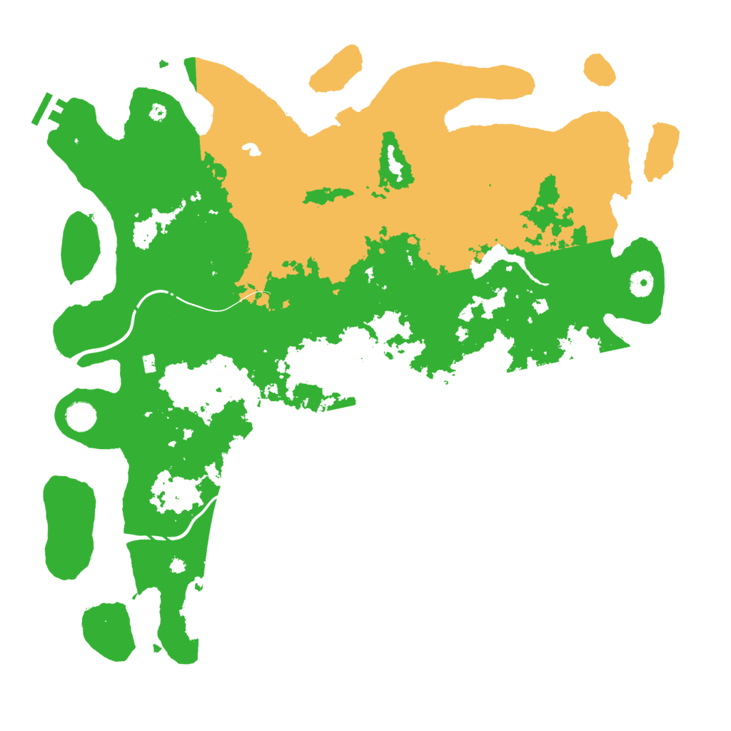 Biome Rust Map: Procedural Map, Size: 4300, Seed: 1076847720