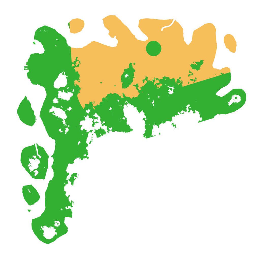 Biome Rust Map: Procedural Map, Size: 4500, Seed: 1958296363