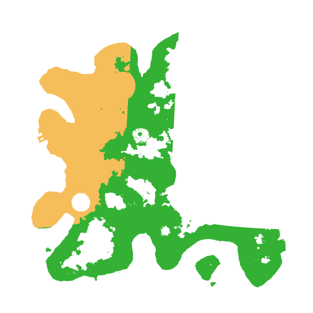 Biome Rust Map: Procedural Map, Size: 3000, Seed: 1458974407