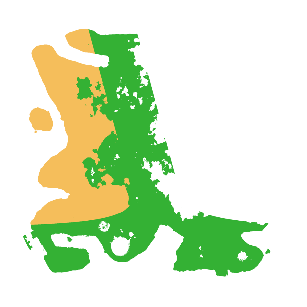 Biome Rust Map: Procedural Map, Size: 3000, Seed: 2067141601