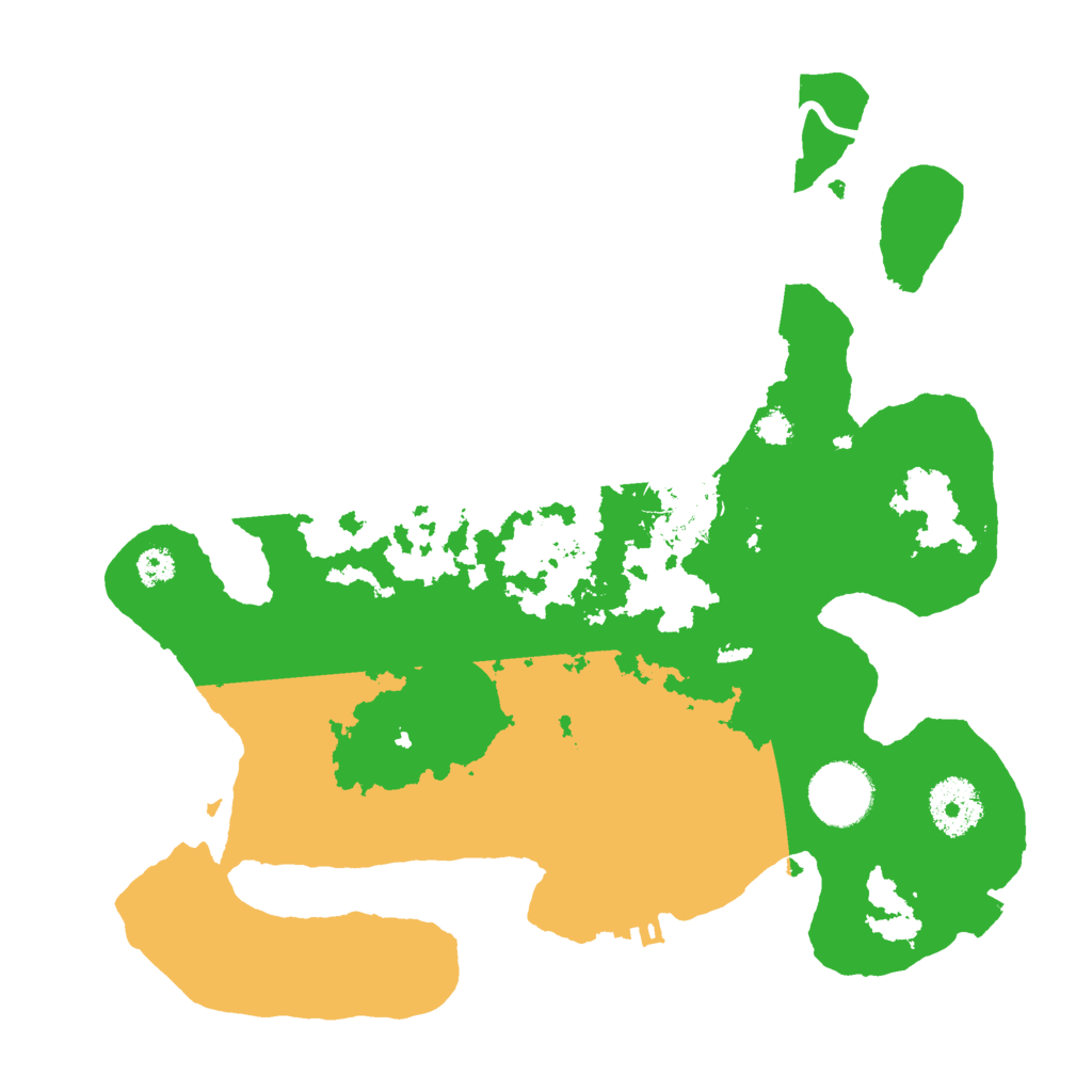 Biome Rust Map: Procedural Map, Size: 3000, Seed: 39146185