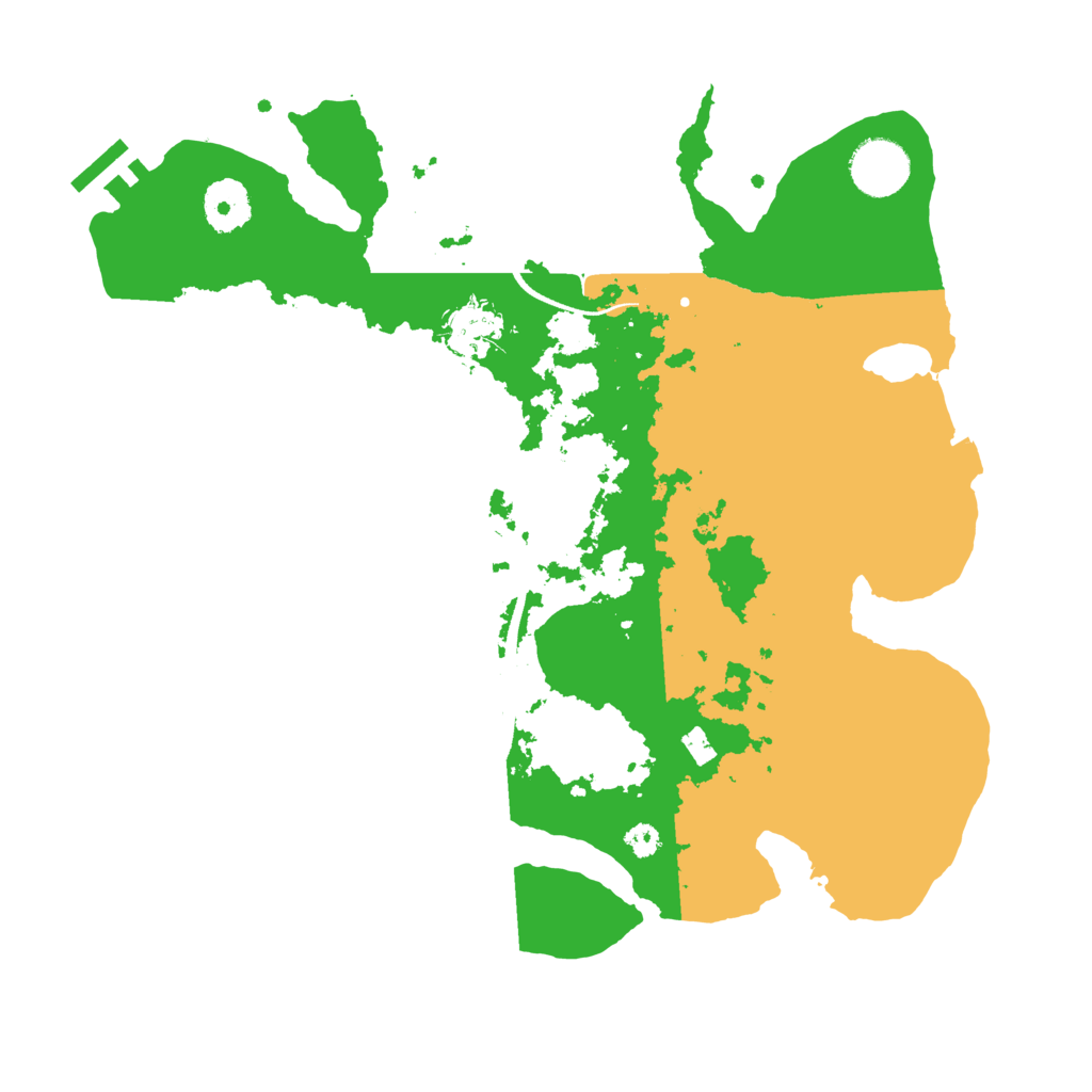 Biome Rust Map: Procedural Map, Size: 3300, Seed: 1424066143
