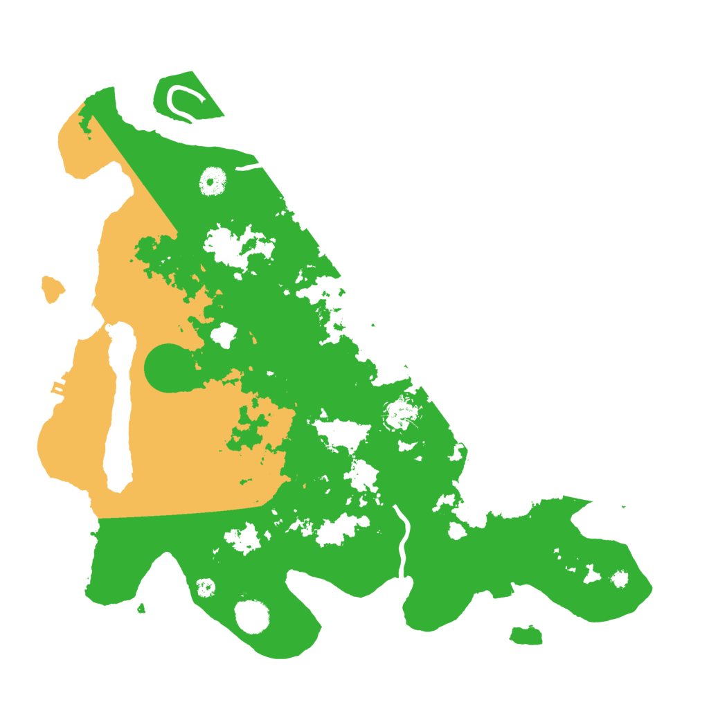 Biome Rust Map: Procedural Map, Size: 3800, Seed: 150211445