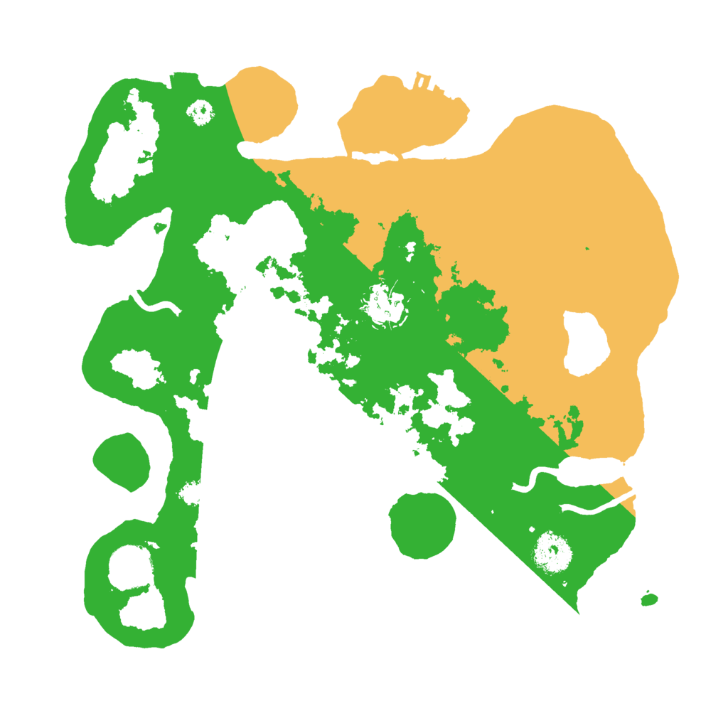 Biome Rust Map: Procedural Map, Size: 3000, Seed: 567892