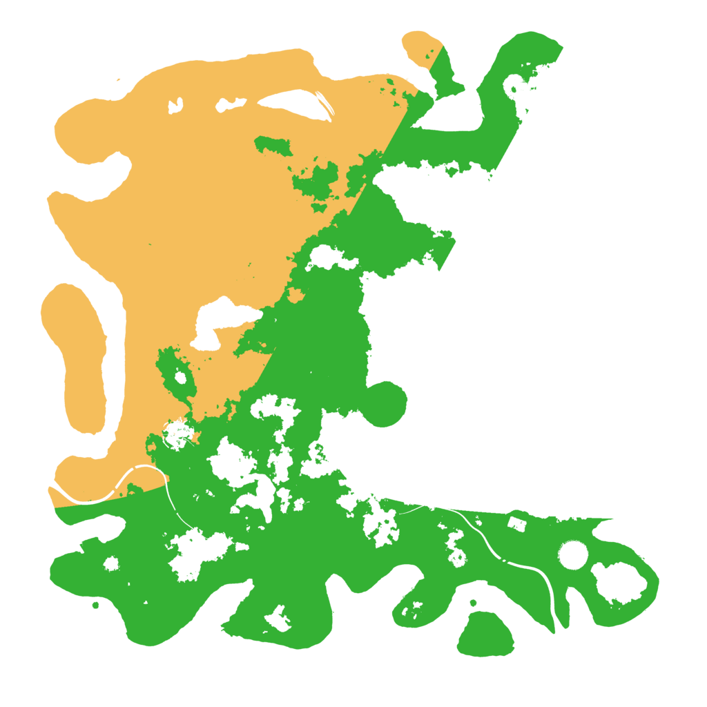 Biome Rust Map: Procedural Map, Size: 4250, Seed: 3185924