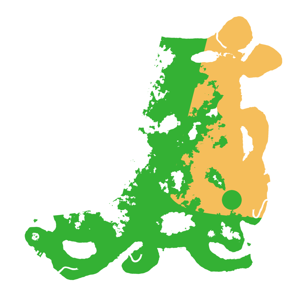 Biome Rust Map: Procedural Map, Size: 4000, Seed: 1915791936