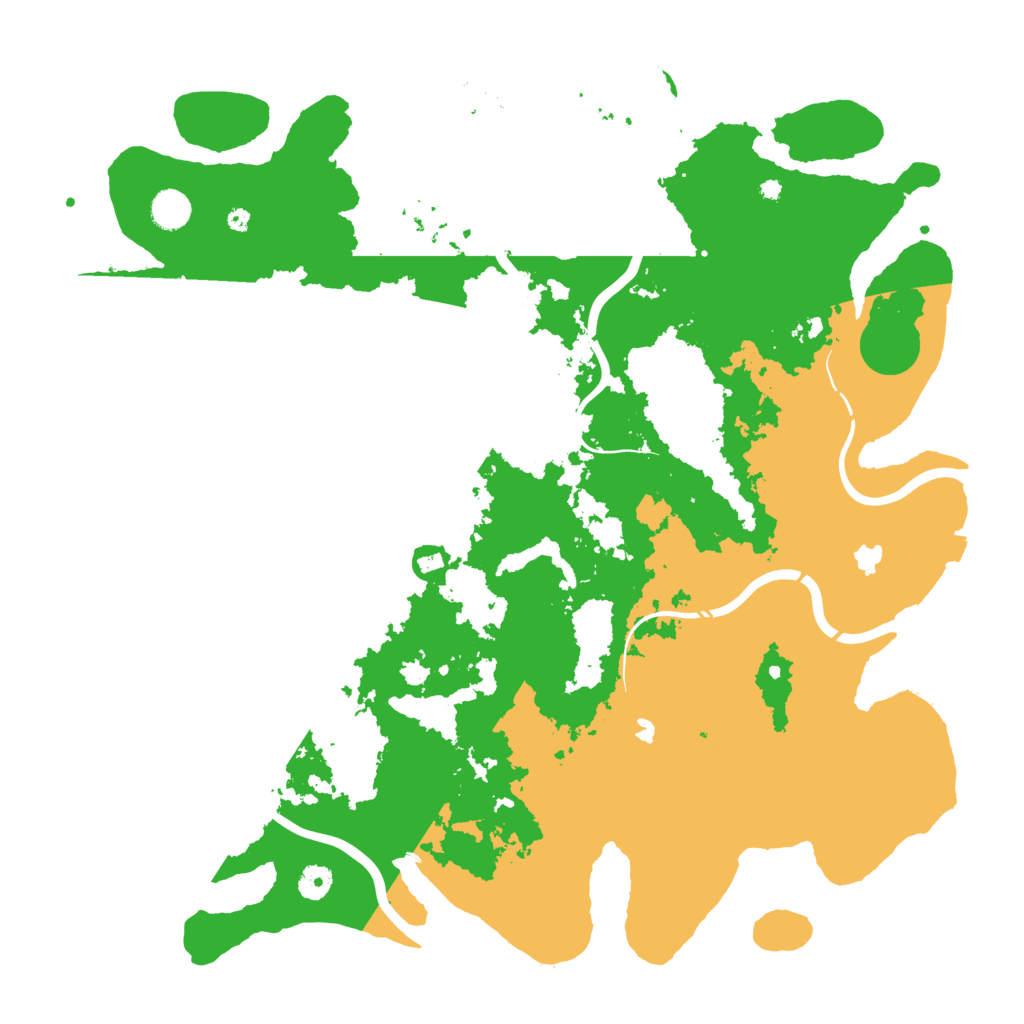Biome Rust Map: Procedural Map, Size: 4500, Seed: 1033713006