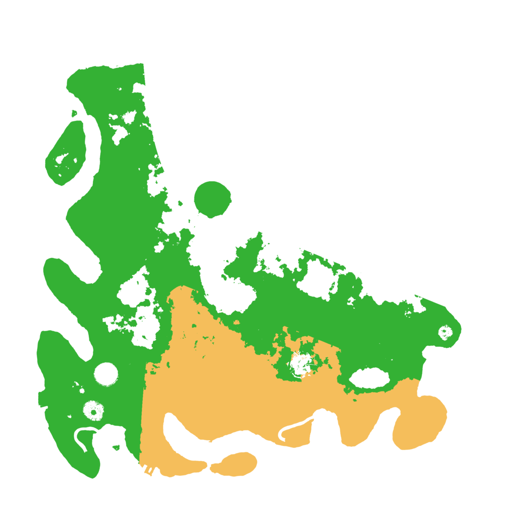 Biome Rust Map: Procedural Map, Size: 3900, Seed: 69