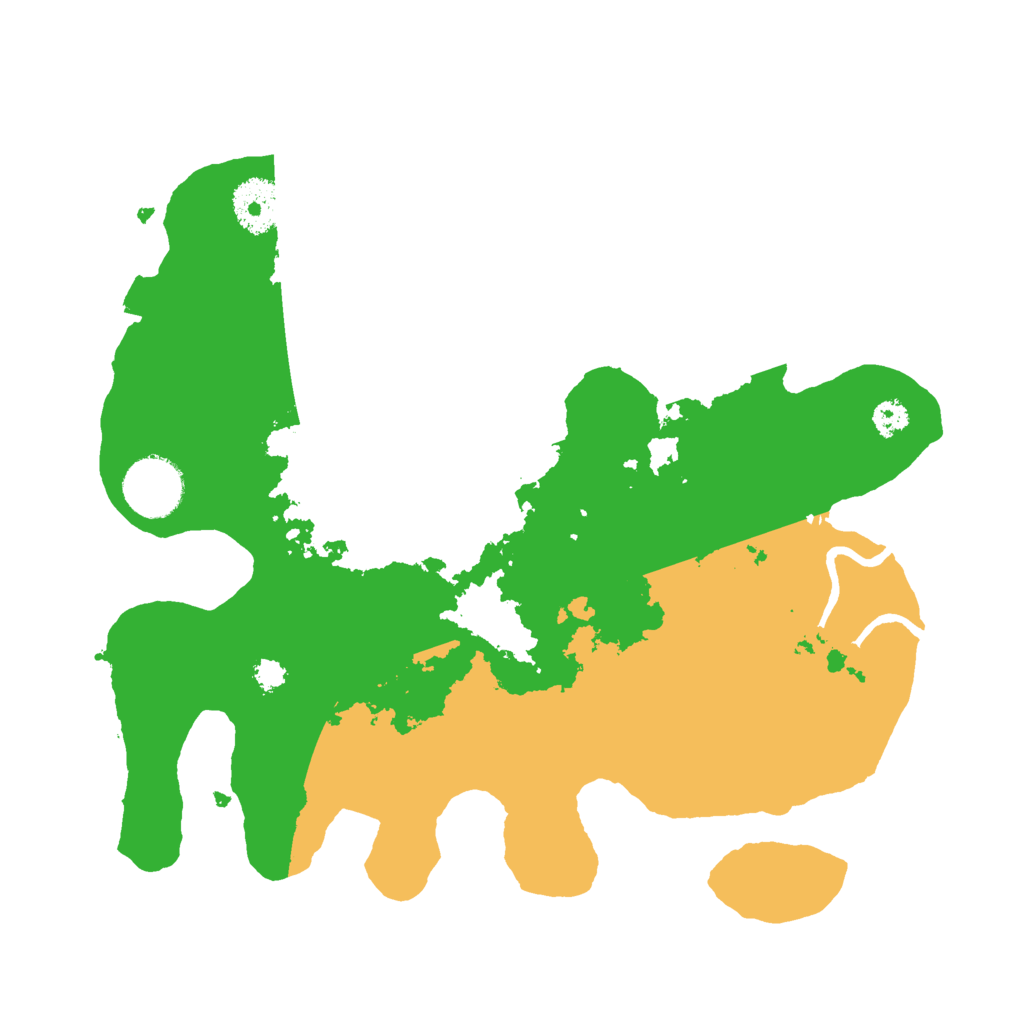 Biome Rust Map: Procedural Map, Size: 3000, Seed: 1350294