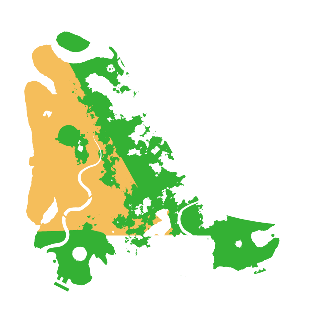 Biome Rust Map: Procedural Map, Size: 4000, Seed: 56871124