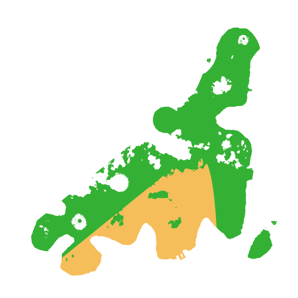 Biome Rust Map: Procedural Map, Size: 3000, Seed: 194204576