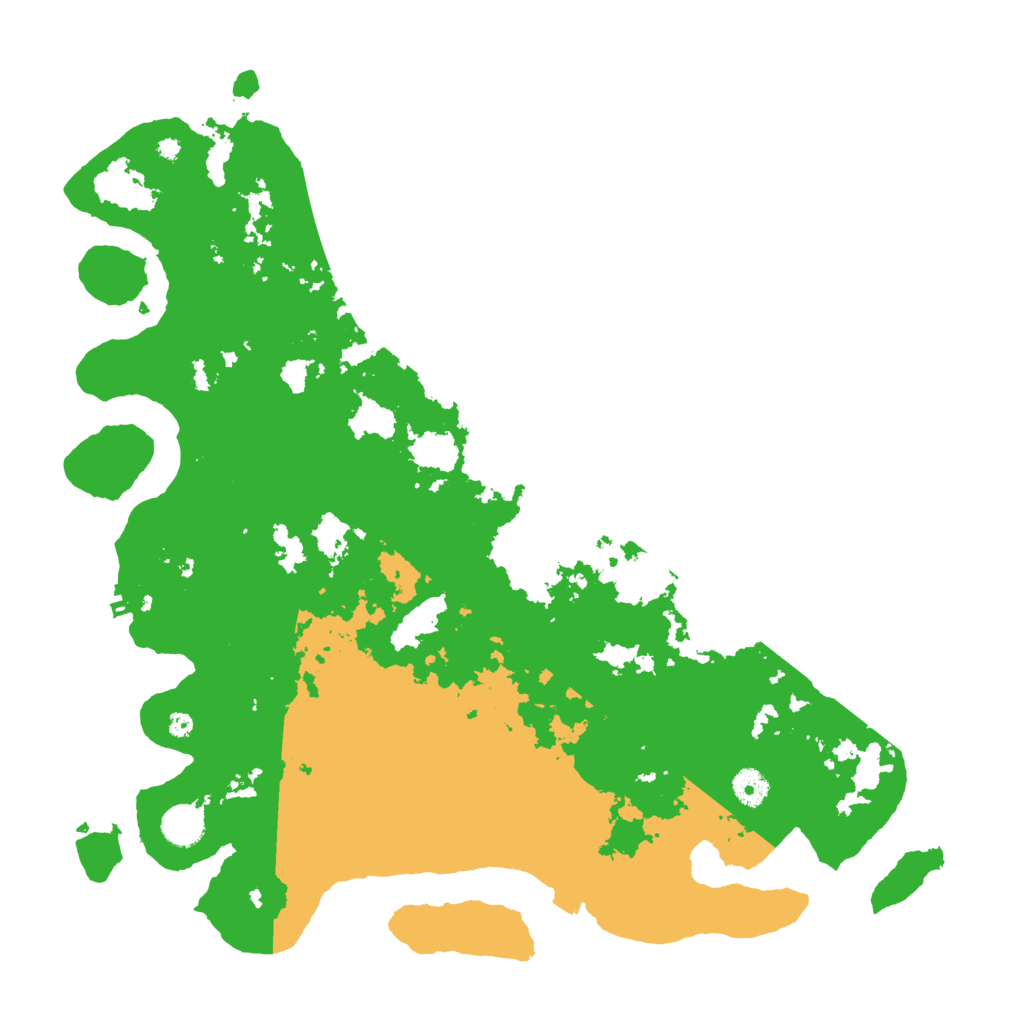 Biome Rust Map: Procedural Map, Size: 4250, Seed: 194299474