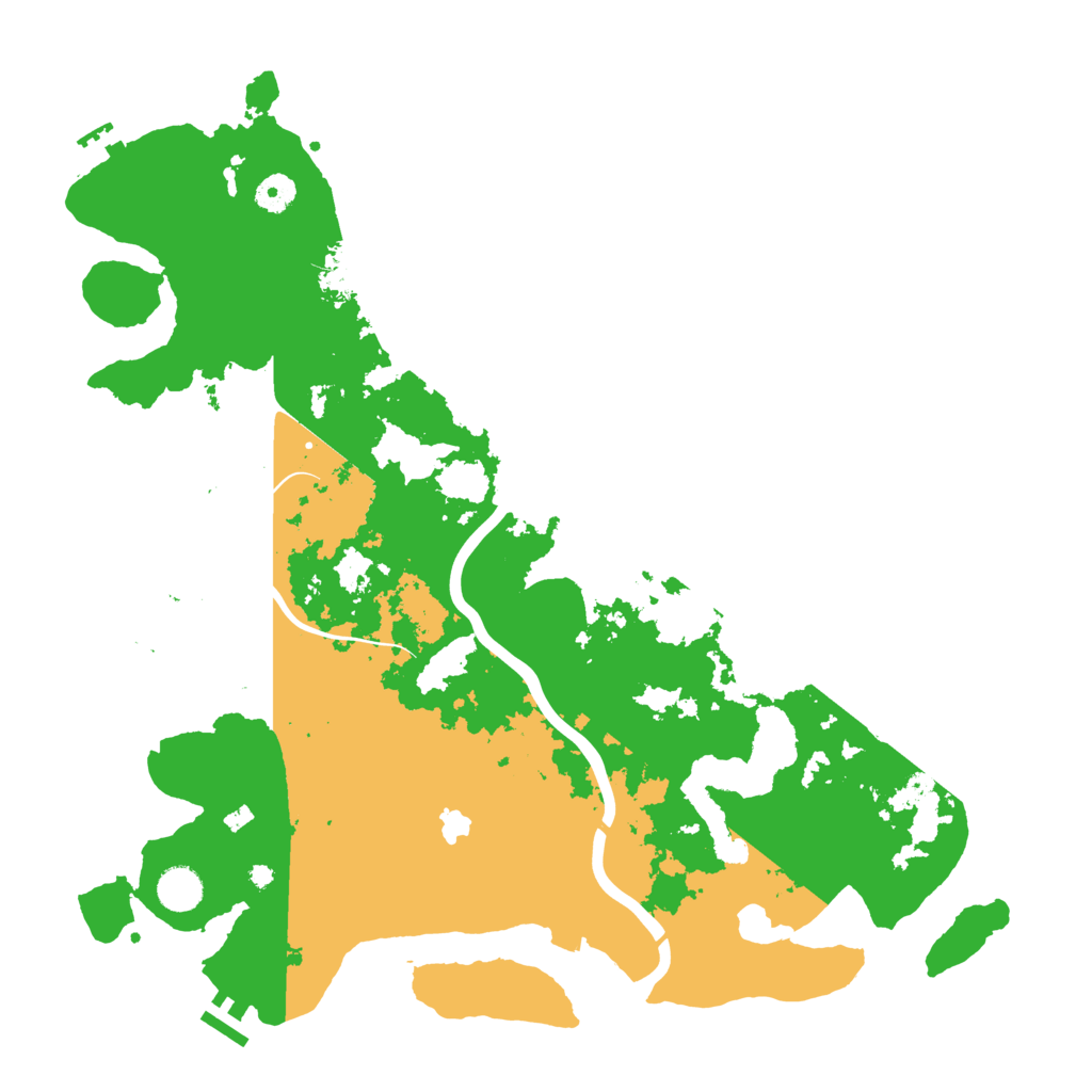 Biome Rust Map: Procedural Map, Size: 4250, Seed: 194299474