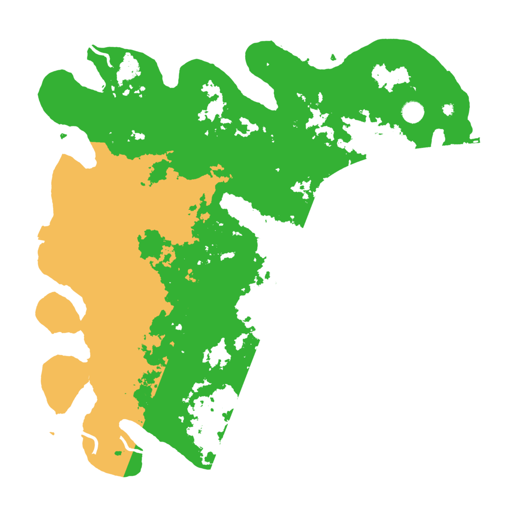 Biome Rust Map: Procedural Map, Size: 4200, Seed: 243620428