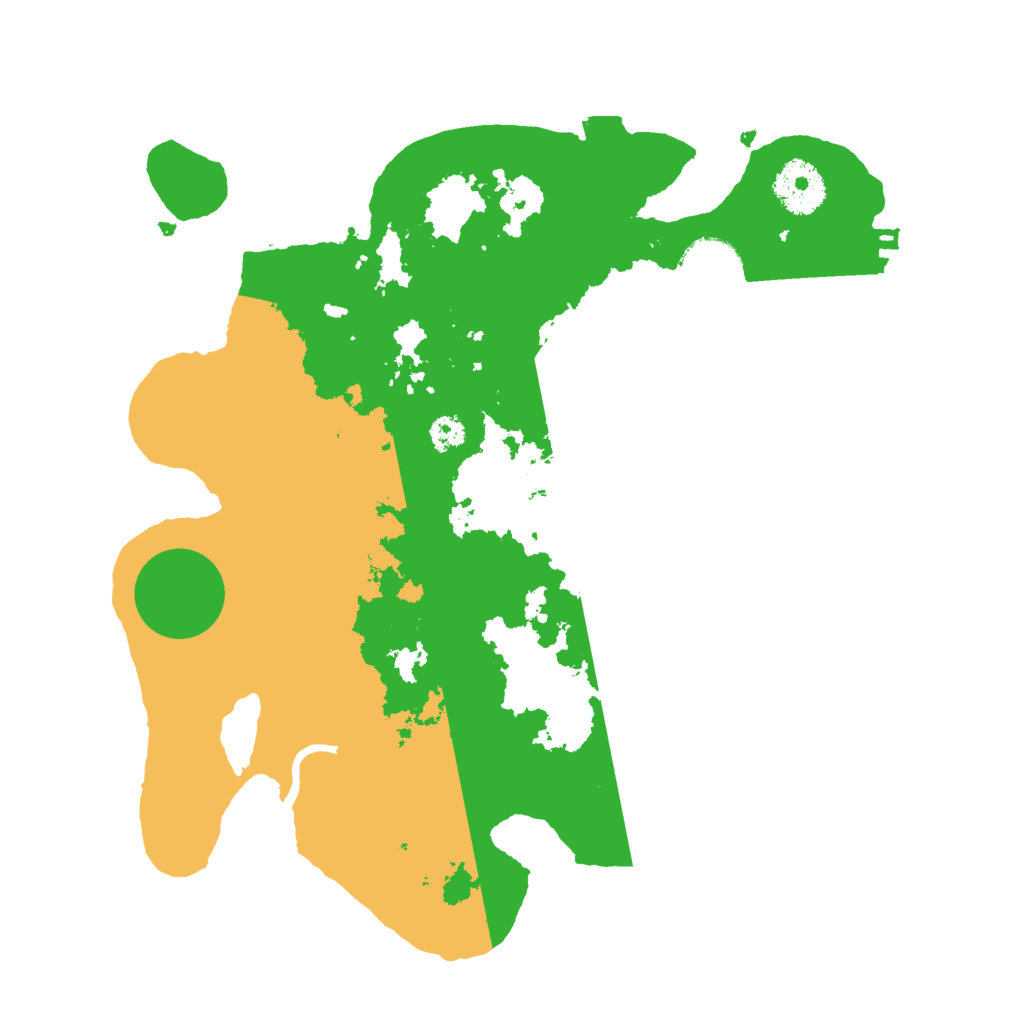 Biome Rust Map: Procedural Map, Size: 3000, Seed: 1222355045