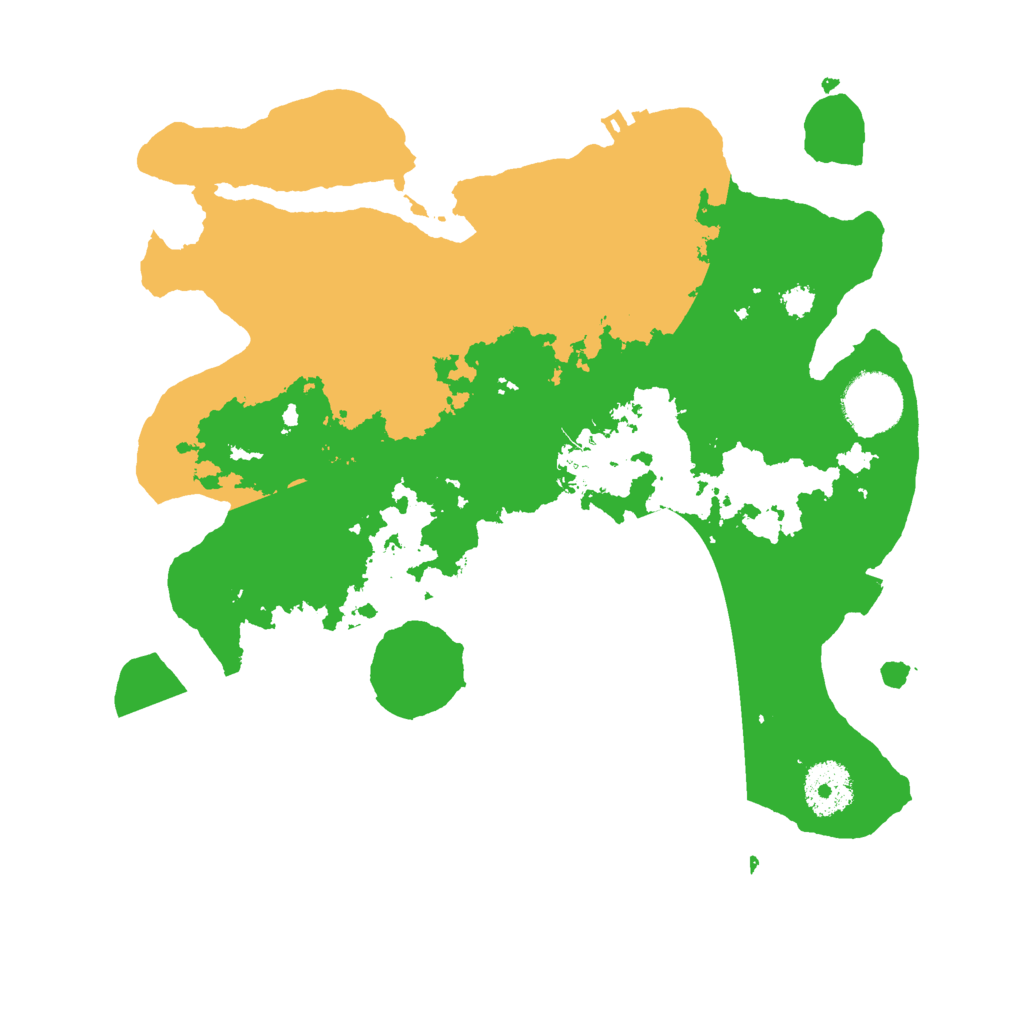 Biome Rust Map: Procedural Map, Size: 3000, Seed: 17675