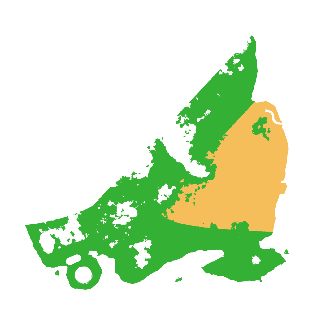 Biome Rust Map: Procedural Map, Size: 3300, Seed: 1827272878