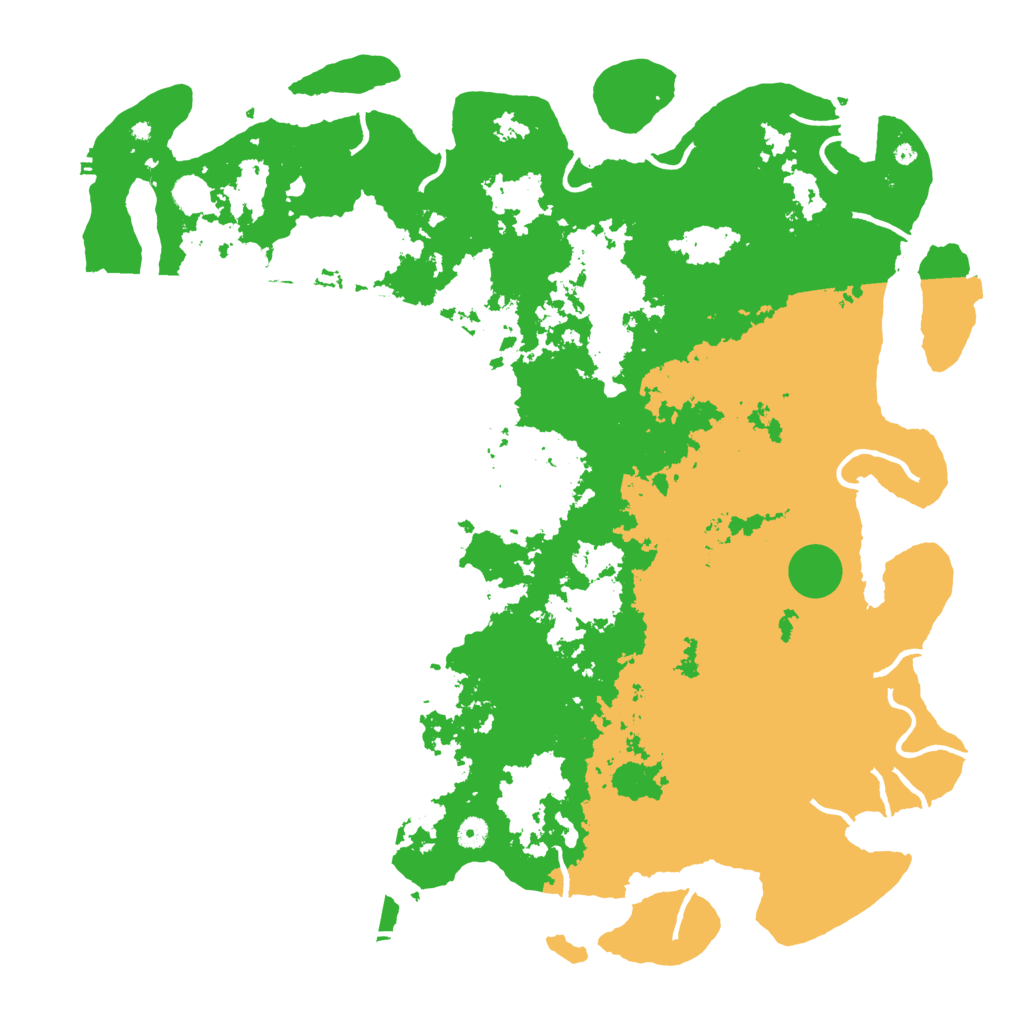 Biome Rust Map: Procedural Map, Size: 5000, Seed: 275660387