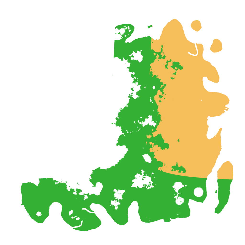 Biome Rust Map: Procedural Map, Size: 4500, Seed: 606791531