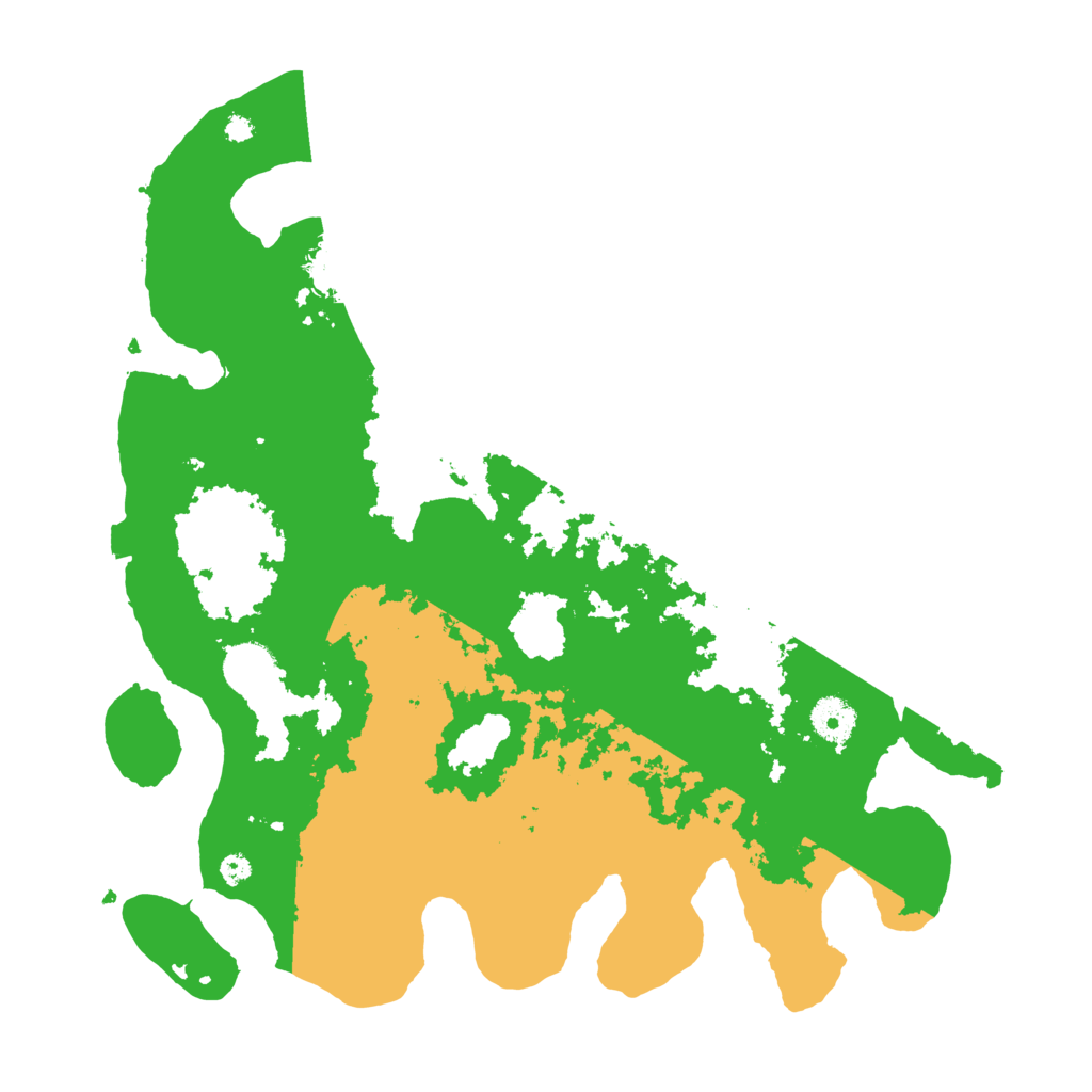 Biome Rust Map: Procedural Map, Size: 3700, Seed: 20062024