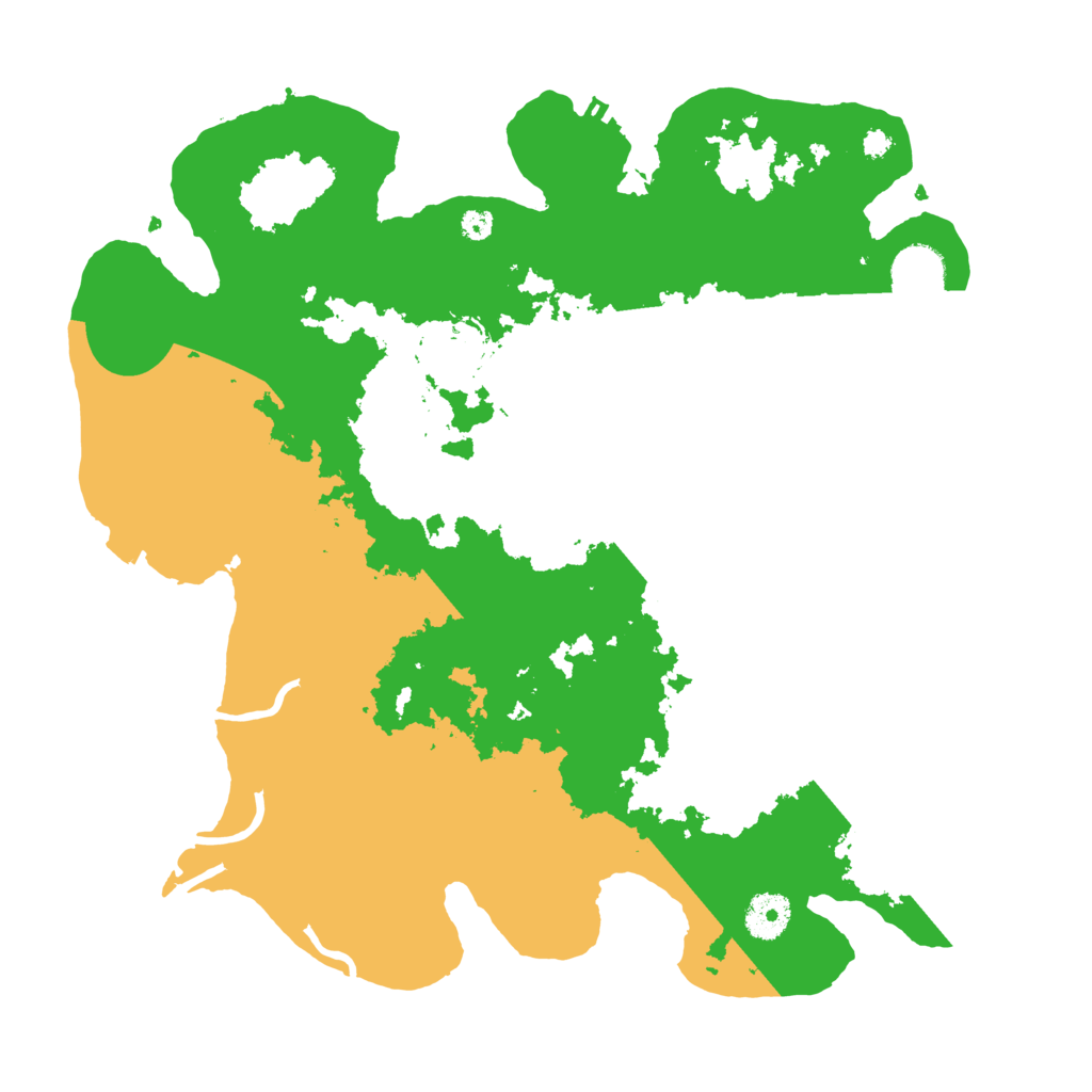 Biome Rust Map: Procedural Map, Size: 3600, Seed: 471238206