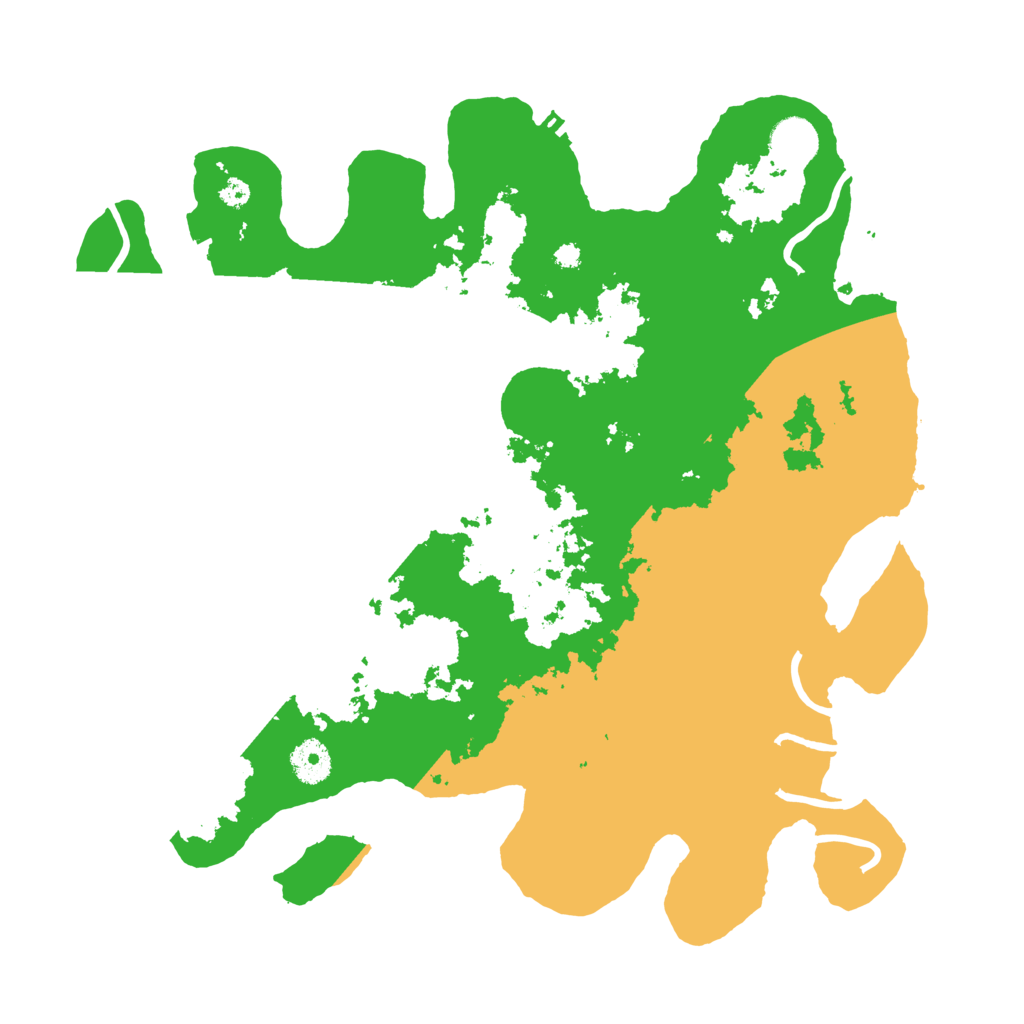 Biome Rust Map: Procedural Map, Size: 3700, Seed: 1532866990