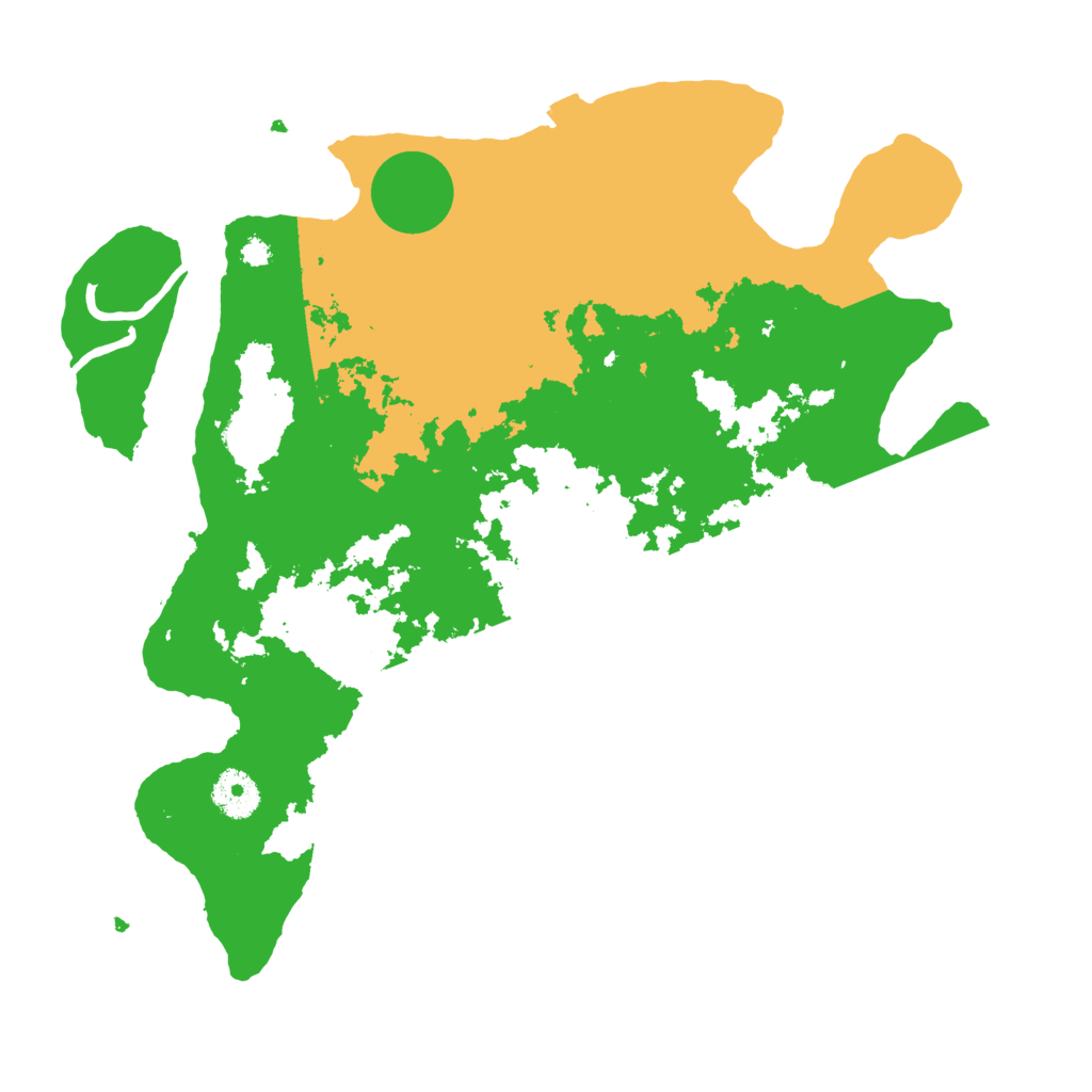 Biome Rust Map: Procedural Map, Size: 3500, Seed: 1407388522