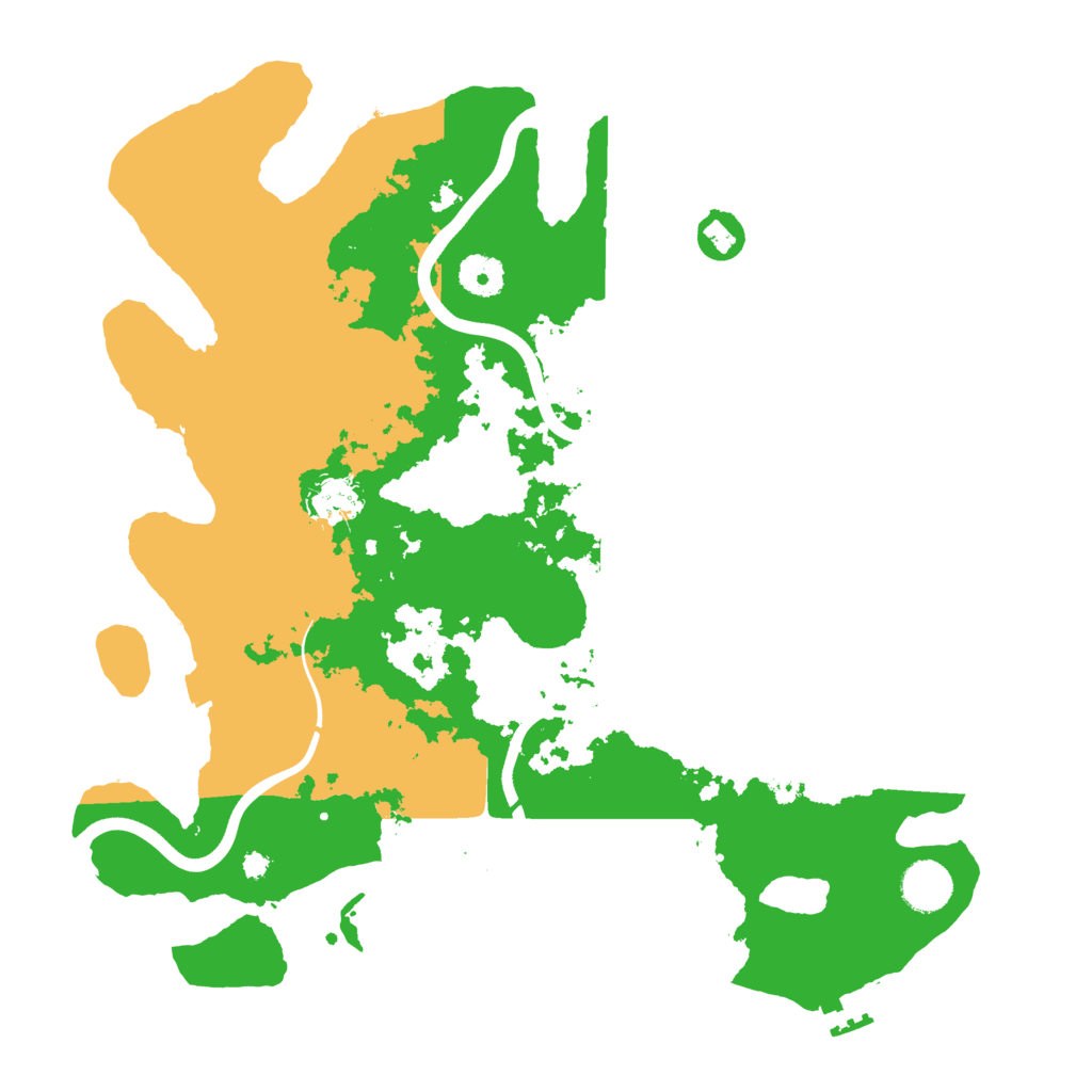 Biome Rust Map: Procedural Map, Size: 3750, Seed: 97267936