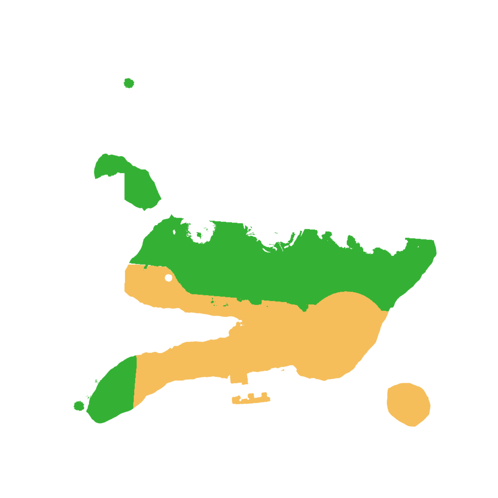 Biome Rust Map: Procedural Map, Size: 2000, Seed: 88888888