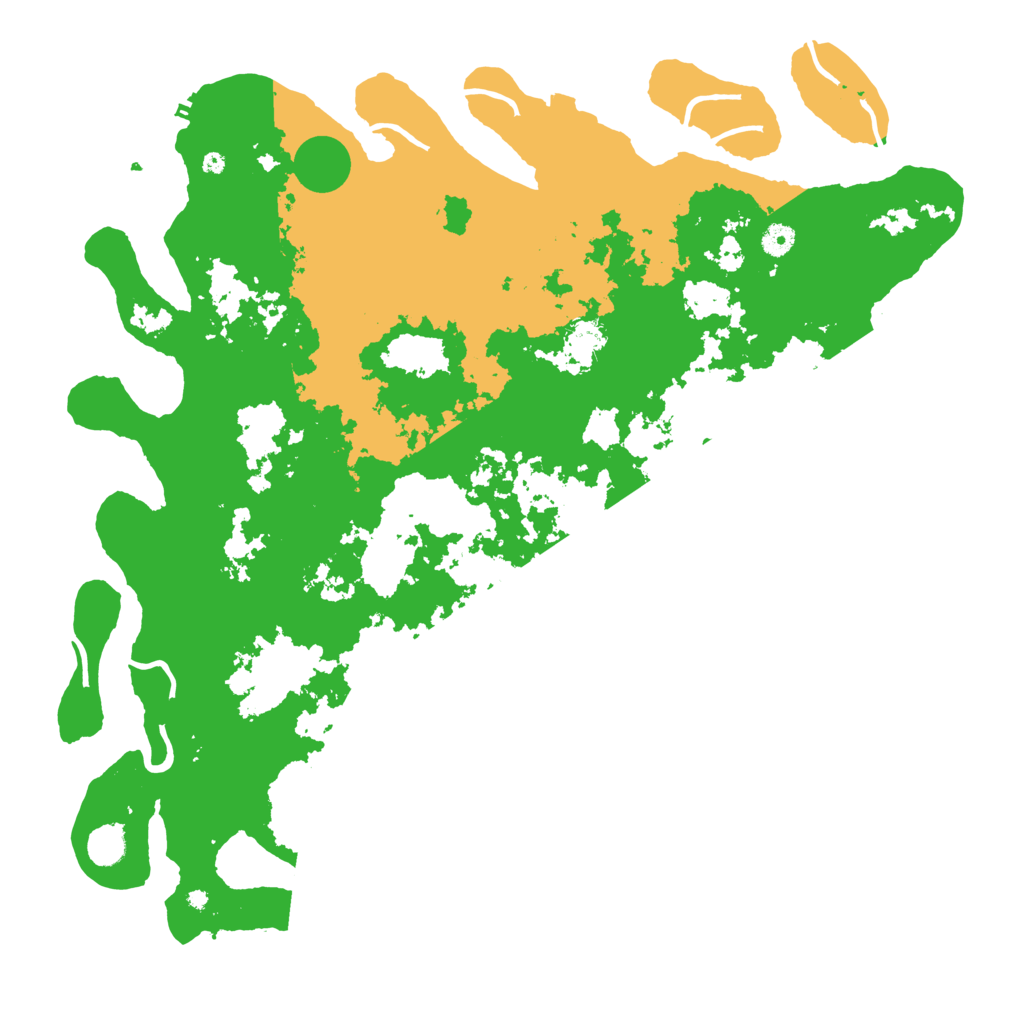 Biome Rust Map: Procedural Map, Size: 4750, Seed: 134570710