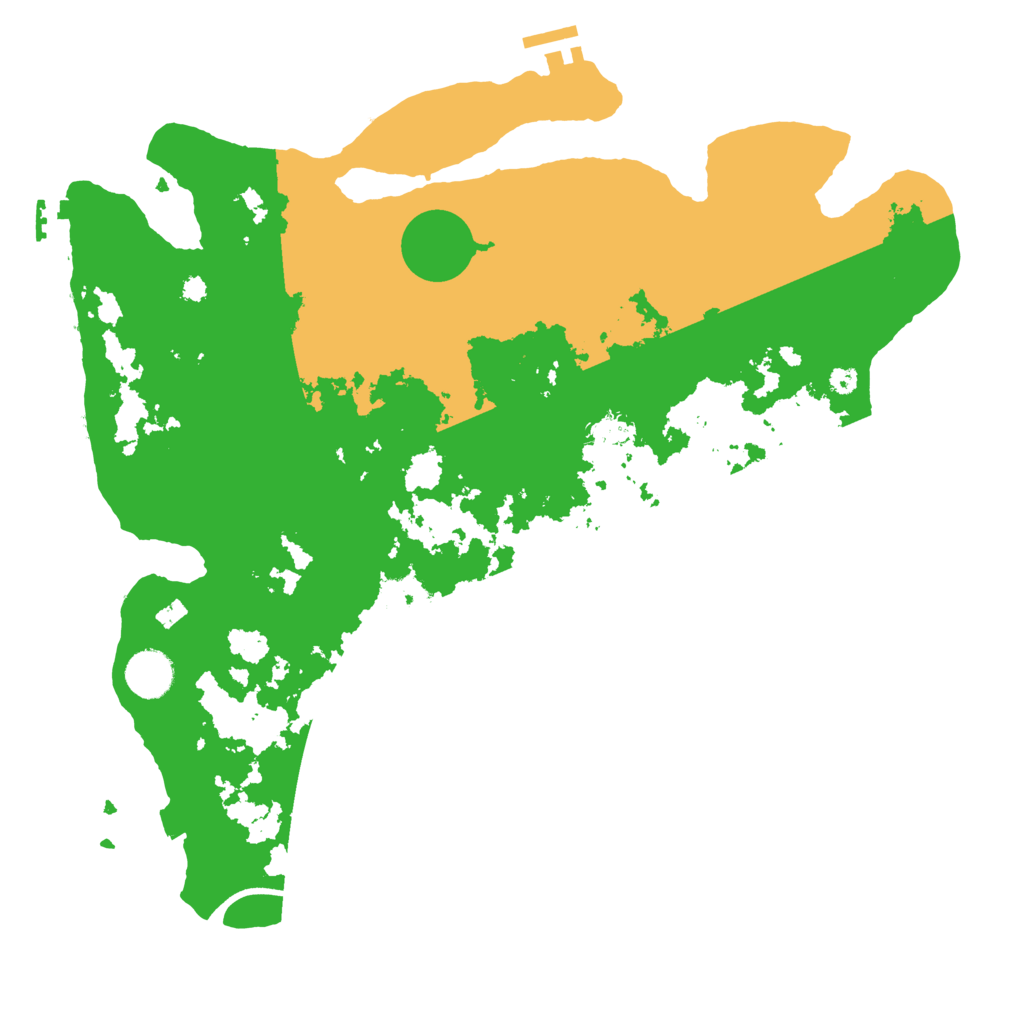 Biome Rust Map: Procedural Map, Size: 3750, Seed: 80164294