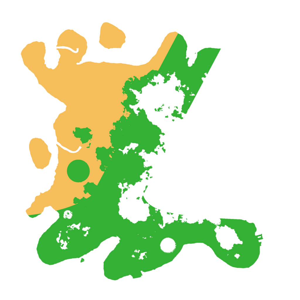 Biome Rust Map: Procedural Map, Size: 3500, Seed: 2064922690