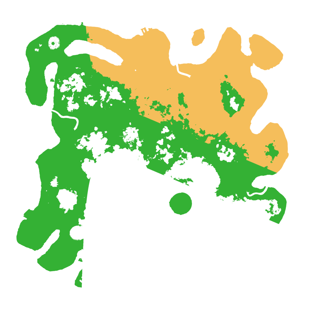 Biome Rust Map: Procedural Map, Size: 3800, Seed: 1250140872