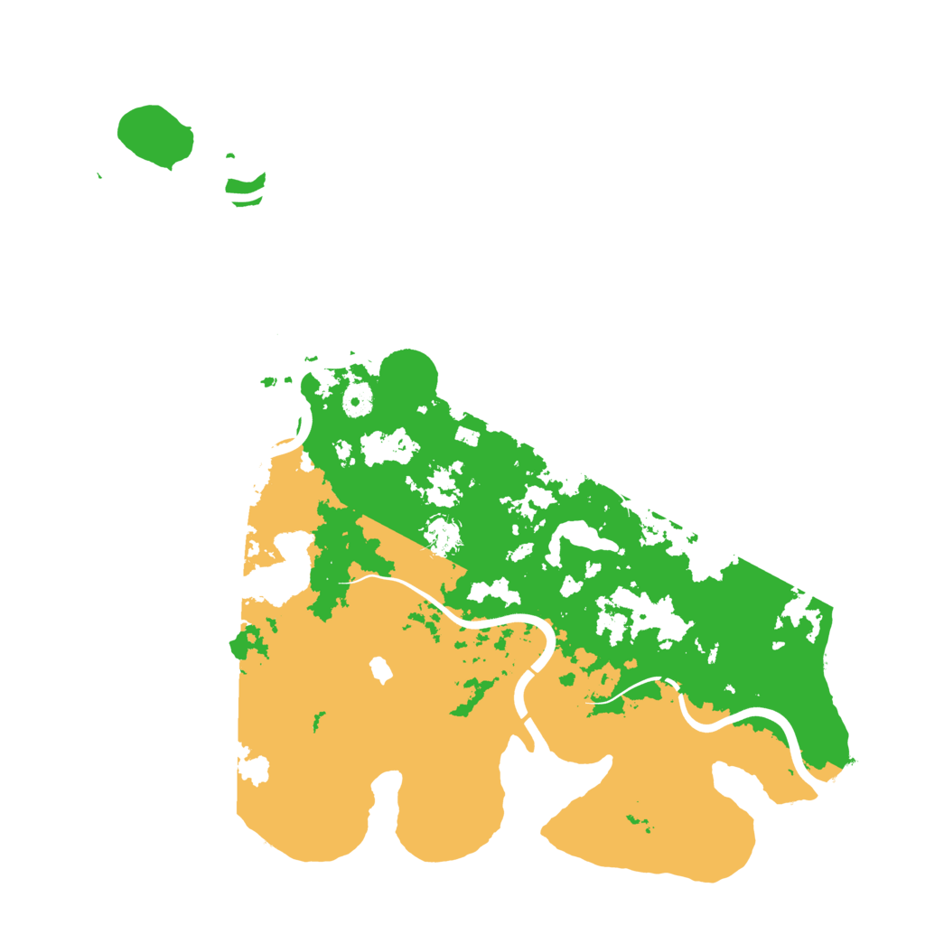 Biome Rust Map: Procedural Map, Size: 4250, Seed: 49713815