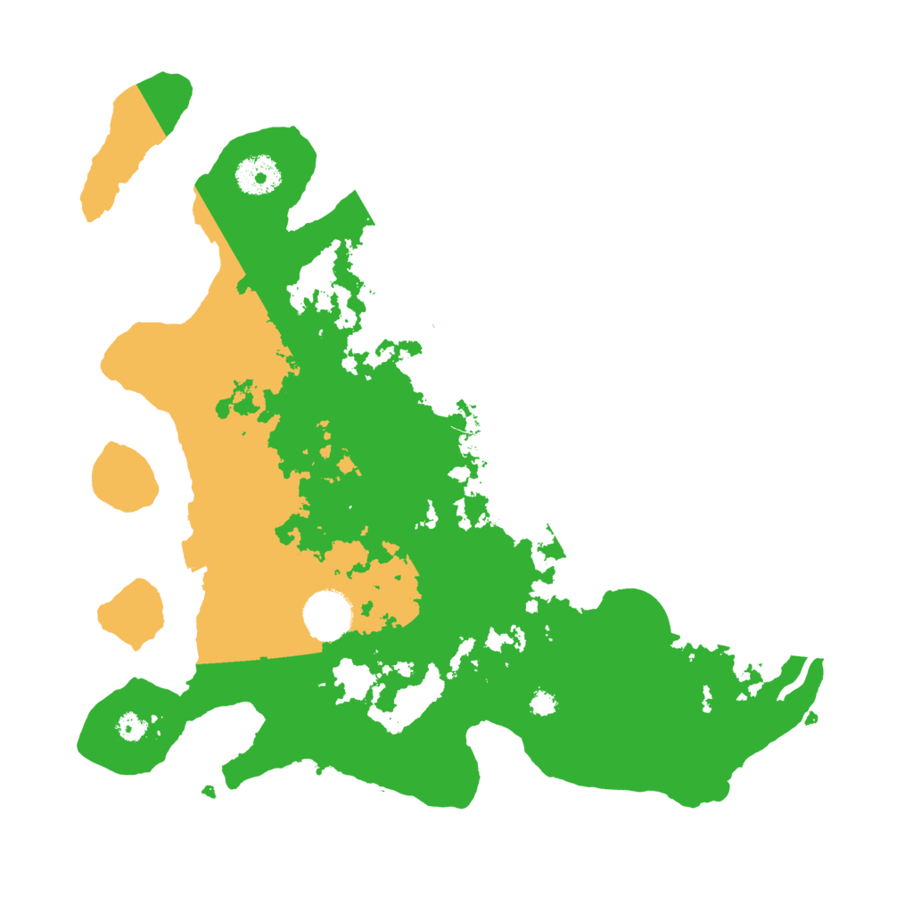 Biome Rust Map: Procedural Map, Size: 3277, Seed: 123