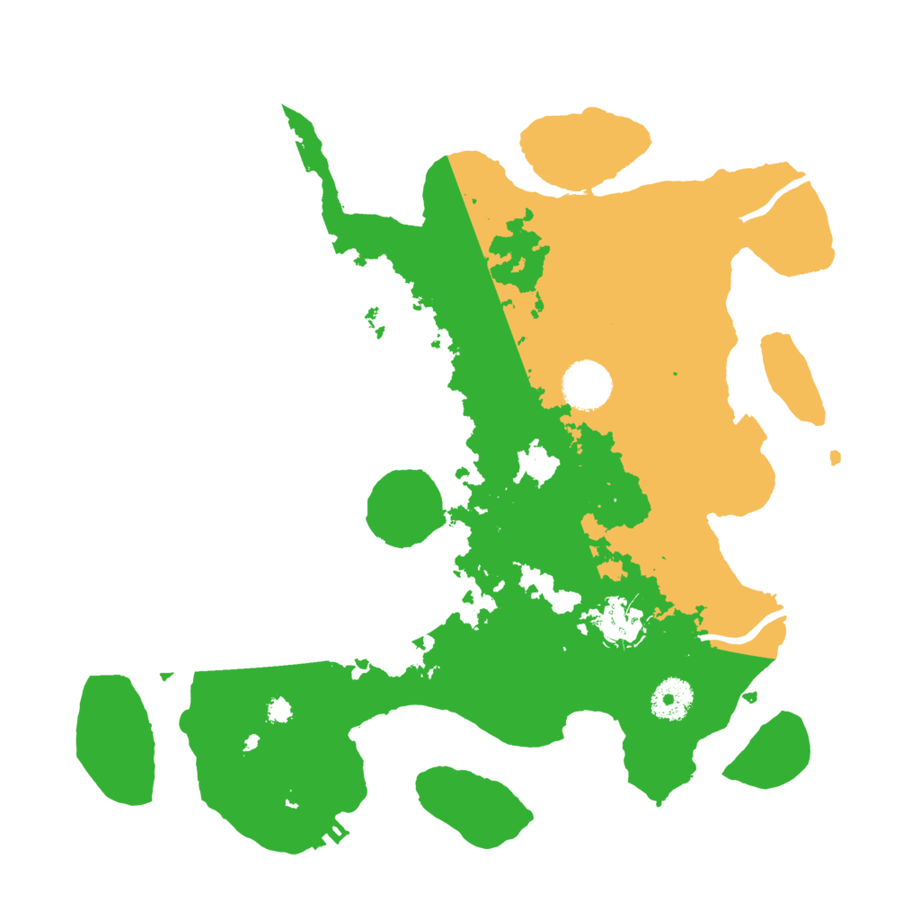 Biome Rust Map: Procedural Map, Size: 3300, Seed: 646179518