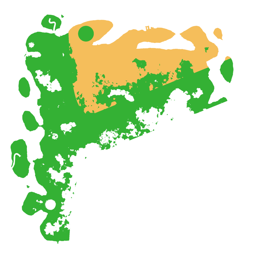 Biome Rust Map: Procedural Map, Size: 4300, Seed: 200524