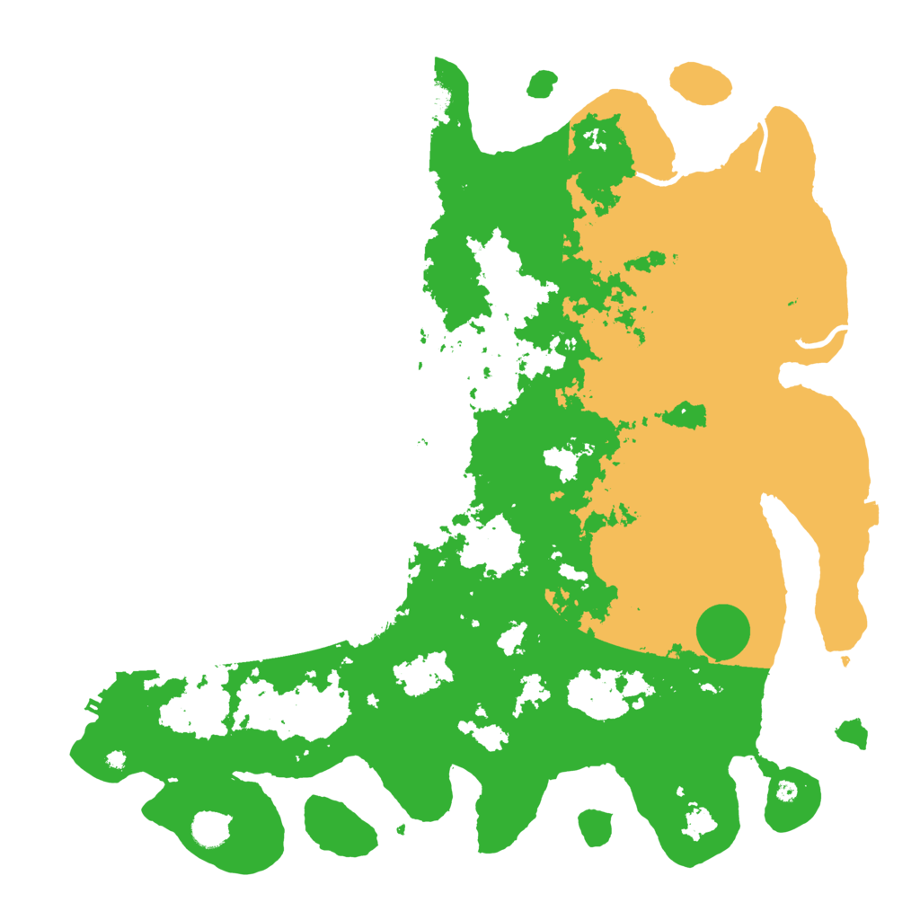 Biome Rust Map: Procedural Map, Size: 4500, Seed: 185049573