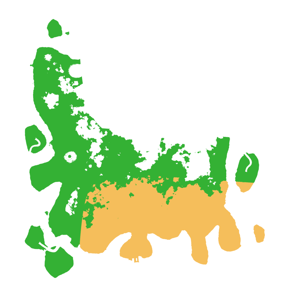 Biome Rust Map: Procedural Map, Size: 3800, Seed: 19723986