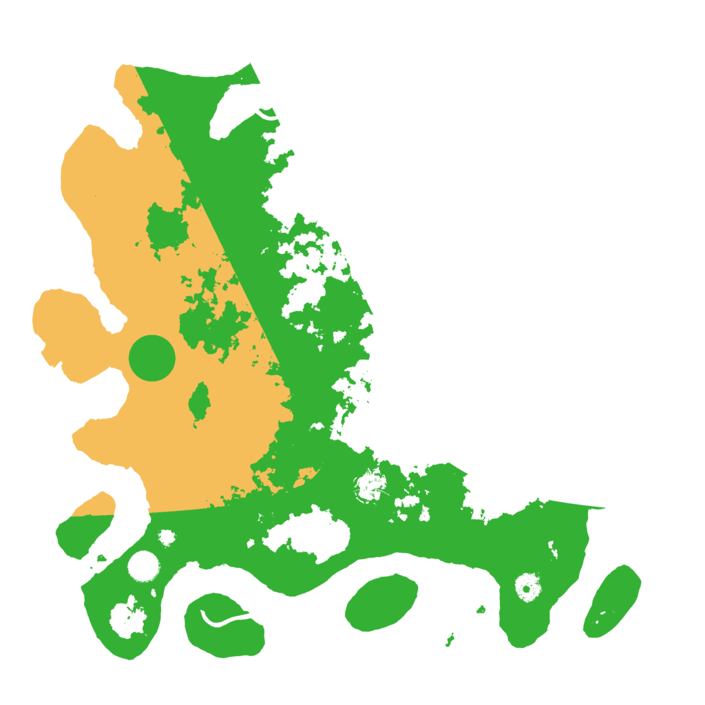 Biome Rust Map: Procedural Map, Size: 4000, Seed: 296115113