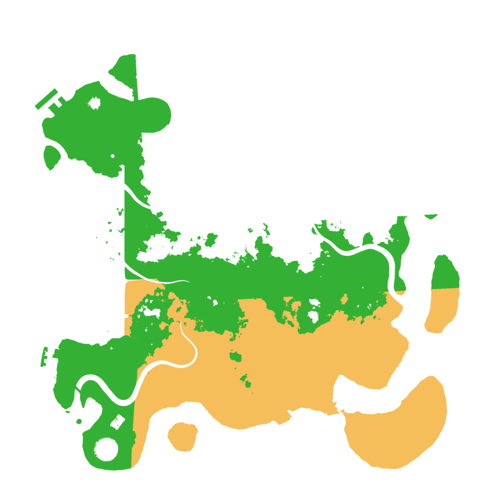 Biome Rust Map: Procedural Map, Size: 3750, Seed: 1485190291