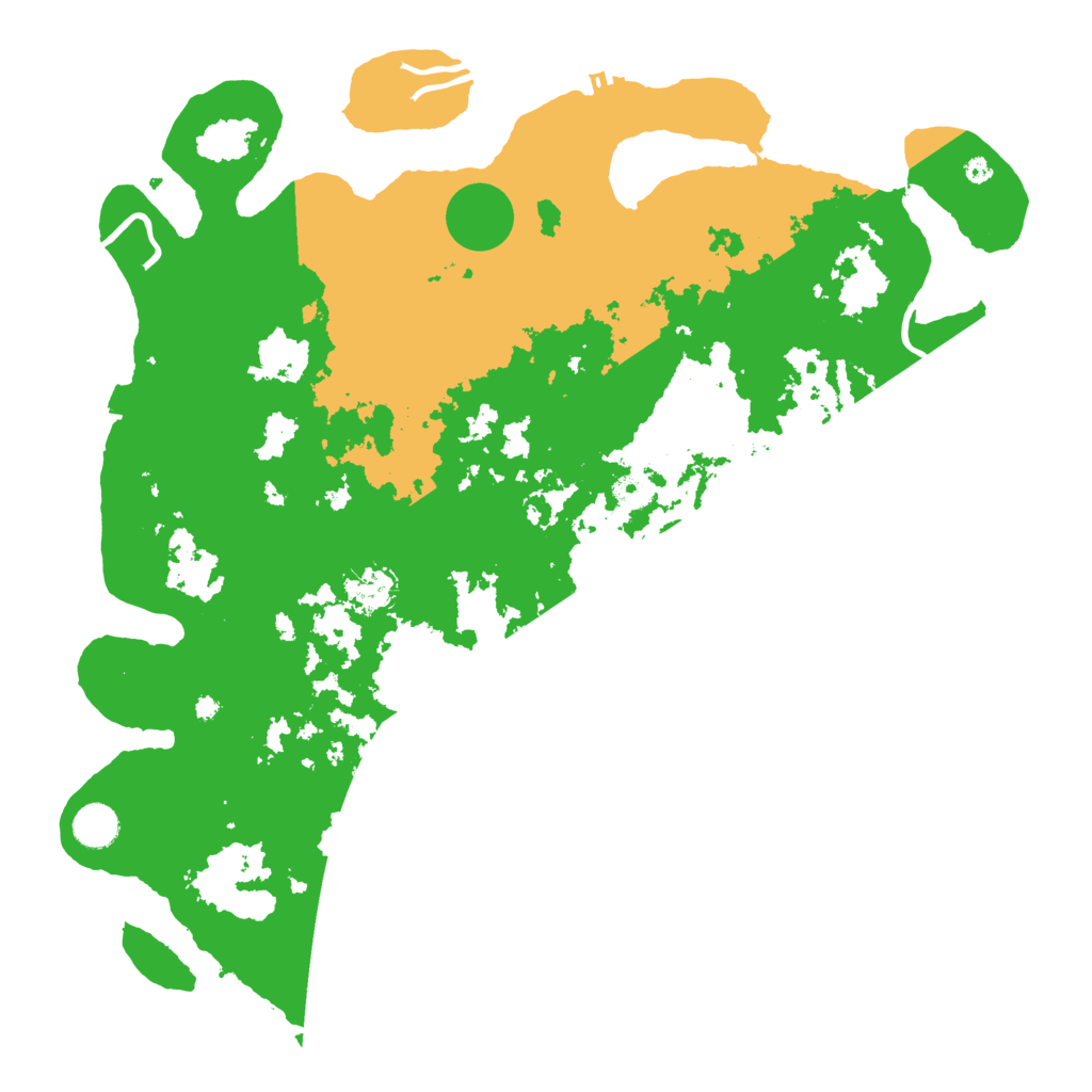 Biome Rust Map: Procedural Map, Size: 4250, Seed: 161801046